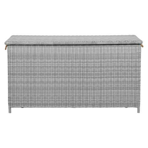 Garten Living 900 L Aufbewahrungsbox Safire aus Korbgeflecht/Rattan